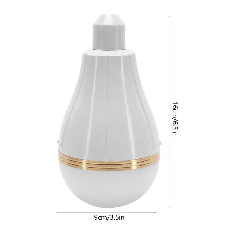 Removable Double Lithium Battery Touch Switch Convenient Practical Portable Hanging Household Led Emergency Light Bulb