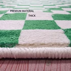Check Customized PP Carpet Home Use Wilton Design Machine Tufted PP Carpet Home Use Area Carpts Game Check Chess Rugs