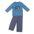 Kids Boy Wholesale Children Clothing Boutique Clothing Kids Long Sleeve Fall Winter Knit Cotton Boy Outfit Set