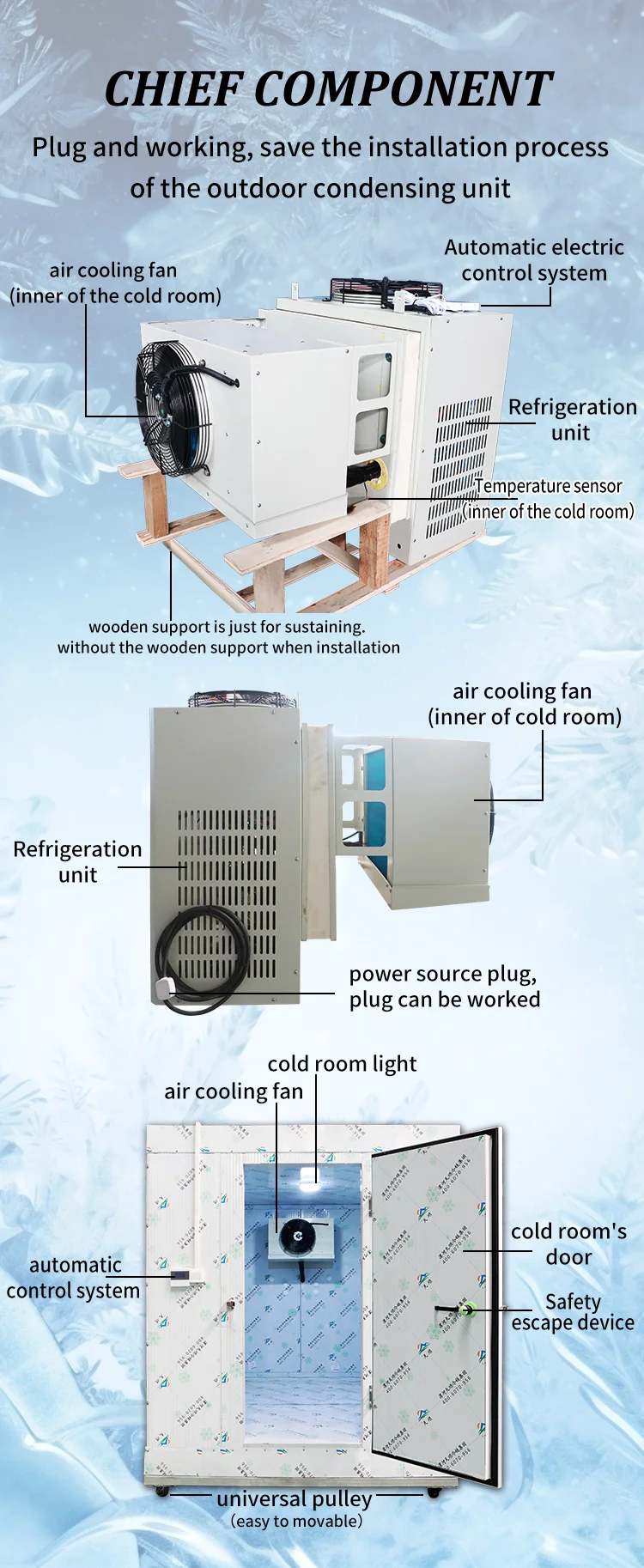 Cooler, Monoblock, 2hp, 3hp, R32 - detail 10