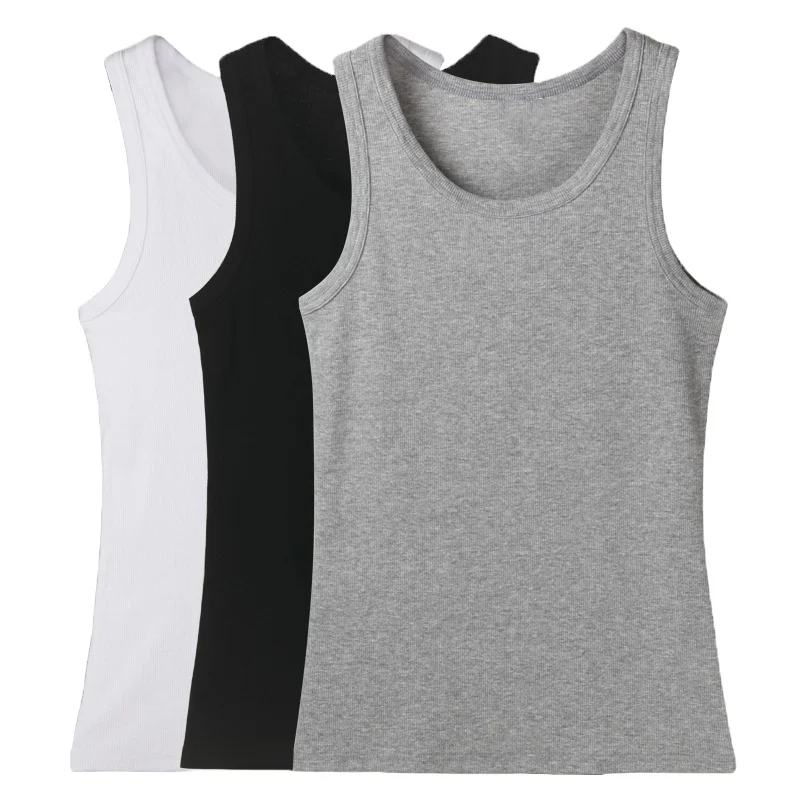 Cheap 100% Combed Cotton Men Sleeveless 