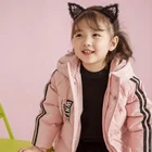 Girls Jacket Hoodie High Quality Boys And Girls Winter Down Jacket Children's Outdoor Lightweight Fluffy Hoodie