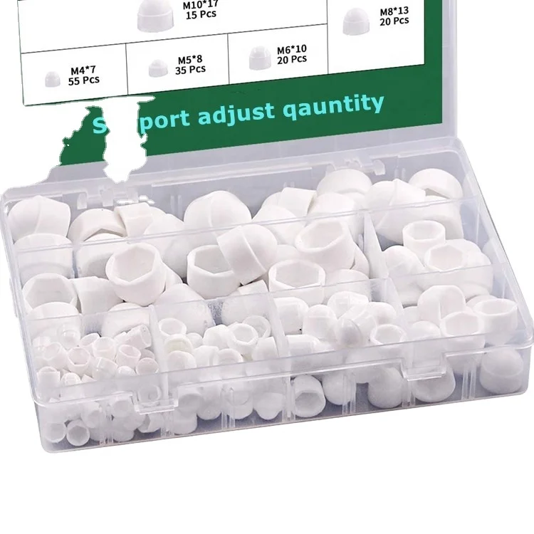 Cubierta De Perno Tuerca abovedado tapas de plástico Hexagonal/Blanco 10 X M12 19mm Cubierta De Perno Tuerca abovedado tapas de plástico Hexagonal/Blanco 10 X M12 19mm