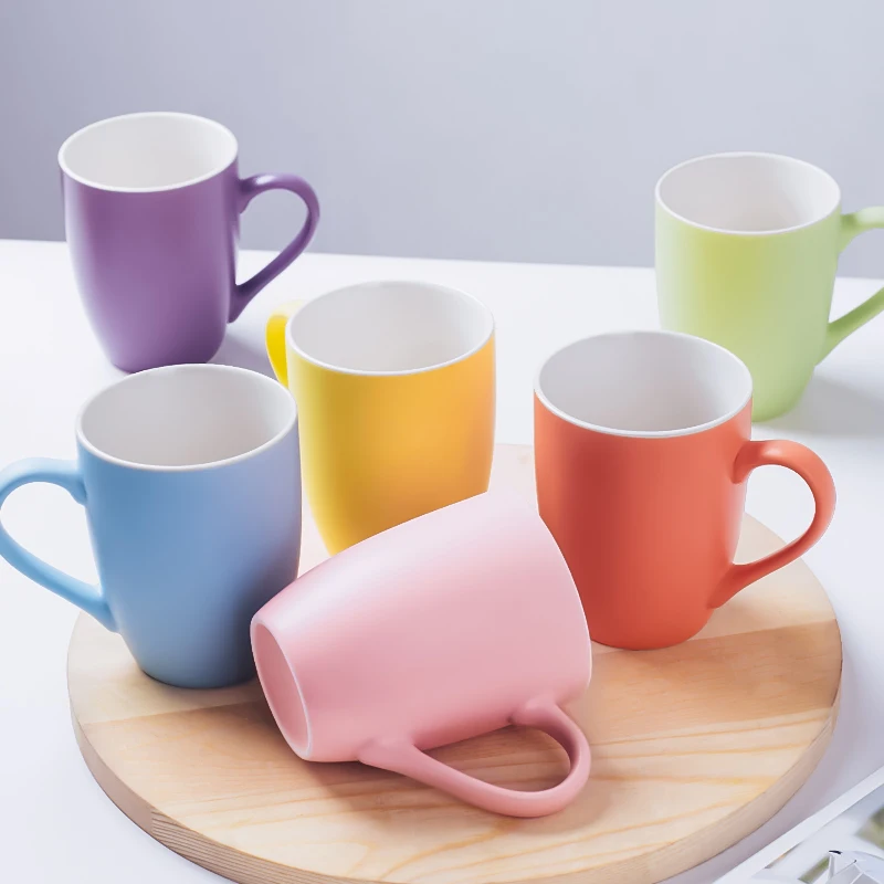 Promotional Products Ceramic Breakfast Mug Porcelain Office coffee and Tea water Cup