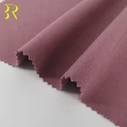 Durable Stretch Pants Fabric Knitting Dyed 65%R 30%N 5%SP Ponte De Roma Durable Stretch Fabric For Pants