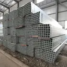 Gi Pipe Price 25x50 Square Steel Pipe Weight Galvanized Square Pipe Shs Rhs 40x80 Gi Rectangular Square Tube