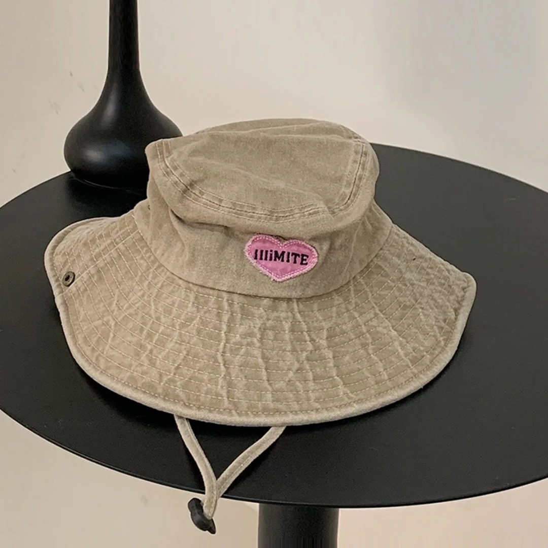 Artistic Bucket Hat Classic Versatile Comfortable Breathable Sun Shade Daily Outings Fashion Style