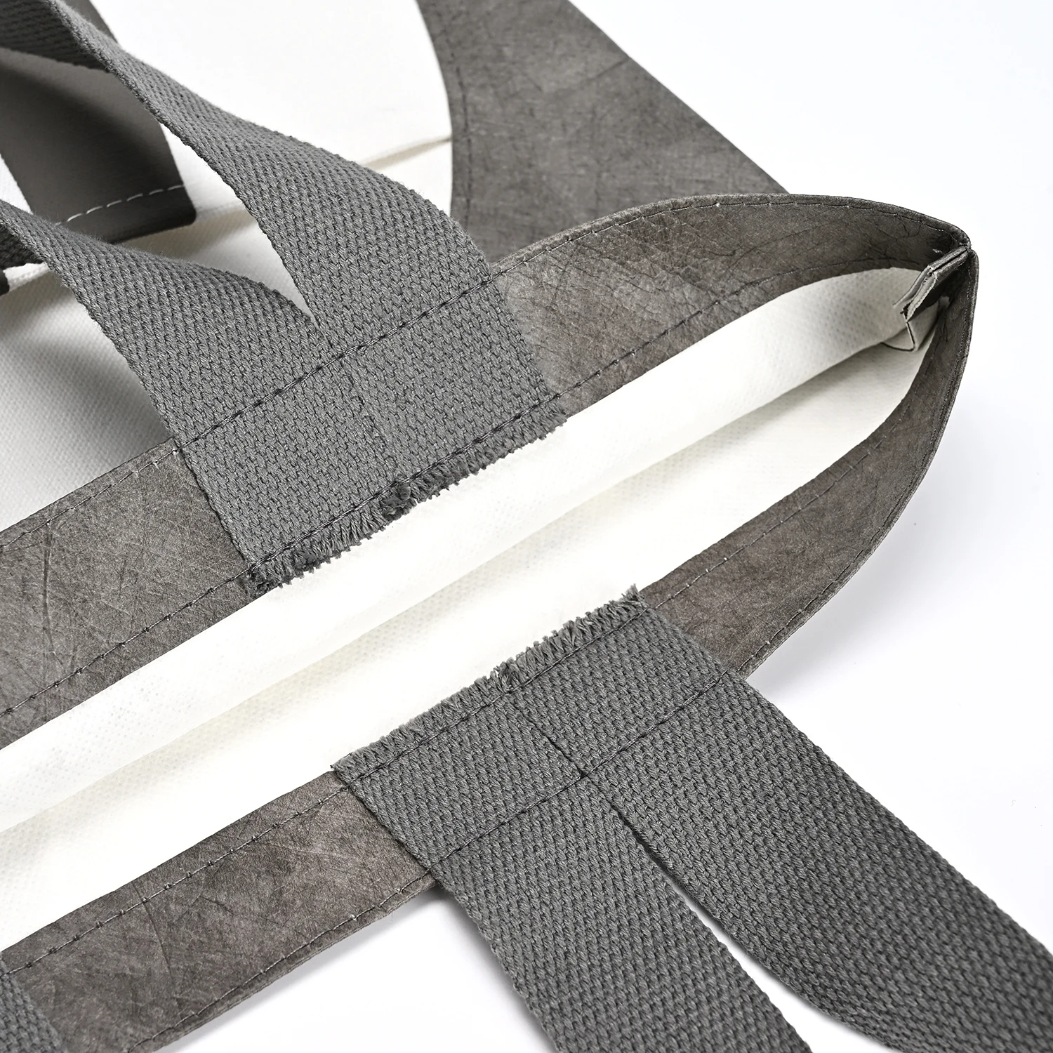 Dupont Paper TYVEK Kraft Single Shoulder Handbag Washable Shopping Bag Custom Logo Eco-Friendly Recycled supplier