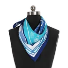 Green Scarf Directly Wholesale Wensli Tops Real Green Hair Silk Scarf