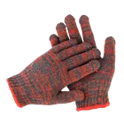 Work Factory Wholesale Knitted Cotton Super Grip Garden Work Gloves