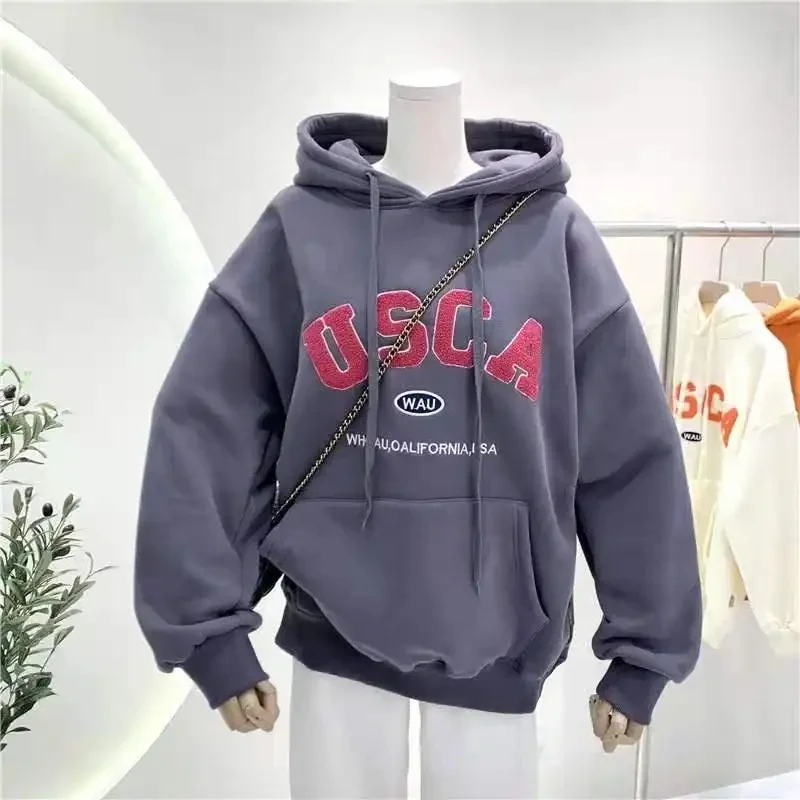 Wholesale super street wear fashion casual lace-up sweatshirt women's hoodies with printed floral hoodies