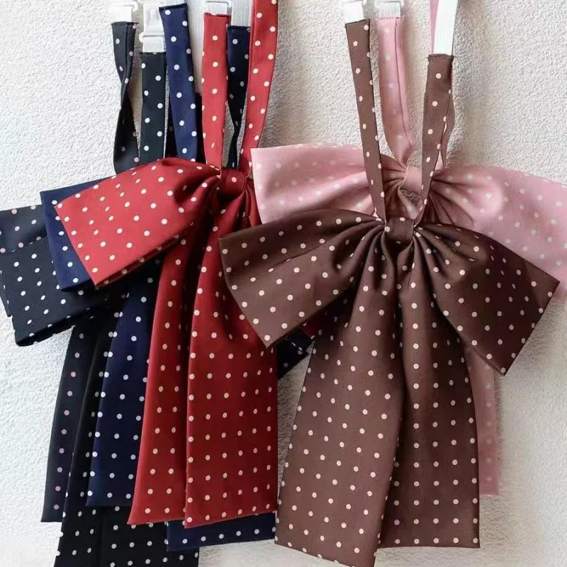 Classic Solid Women's Bow Tie Elegant 100% Polyester Practical Design Comfortable Texture Daily Wear Work Commute Fashion Decor