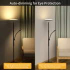 Mother Daughter Amozon Hot Selling New Moden LED Remote Controal Living Room Mother And Daughter Floor Lamps