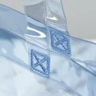 Handbags Wholesale Waterproof PVC Handbags Luxury Handbags For Women New Clear Tote PVC Women Bag