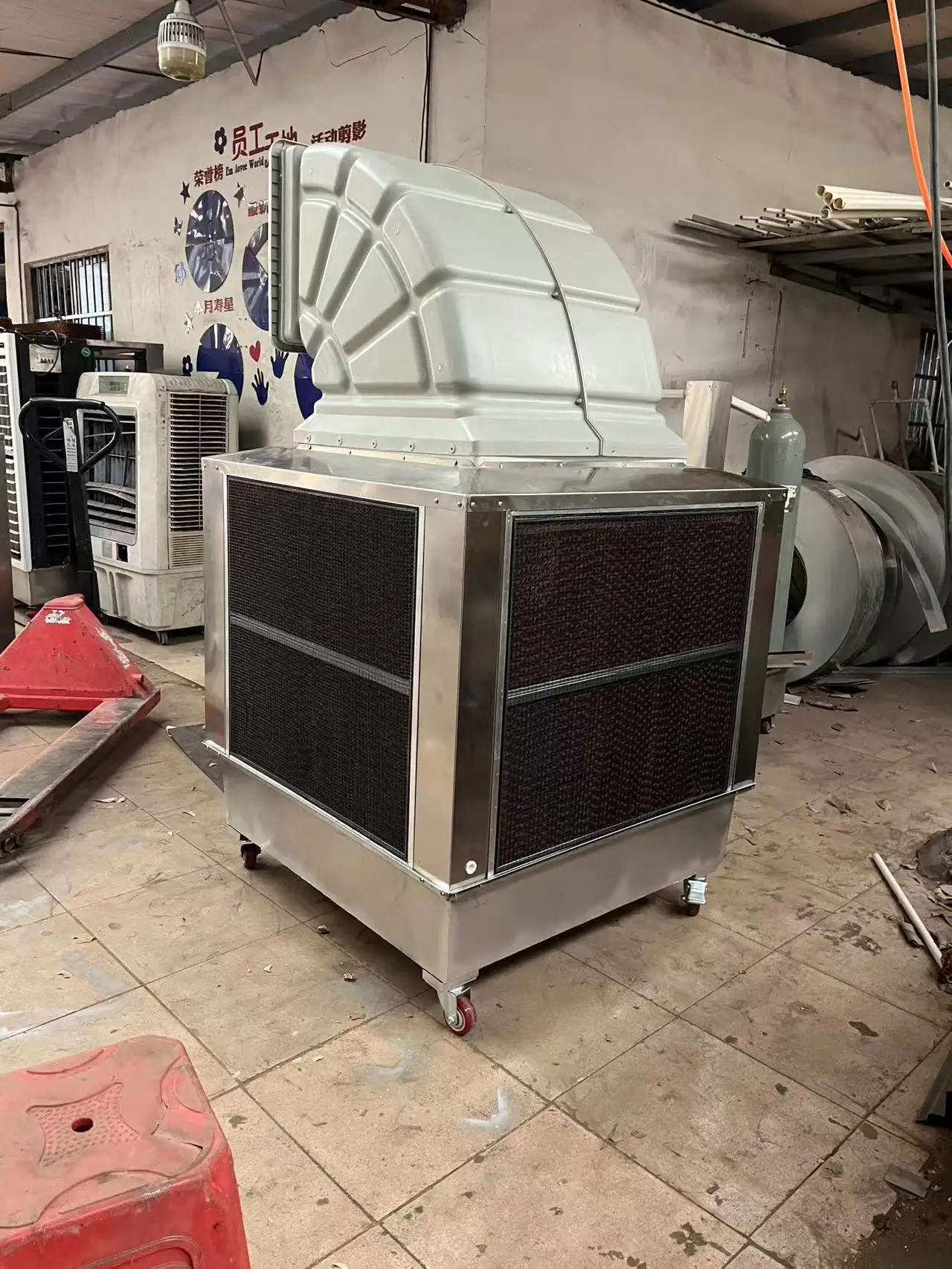 Axial Flow Air Cooler, Stainless, Steel, Portable - detail 16