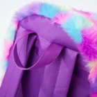High School Cute Plush High Quality Promotional Camping Hiking Climbing School Imitated Furs With Backpack