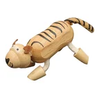 Amazon Hot Sales Wooden Animal Doll For KIDS Cute Animal Block Wood Doll Children Gift Toy