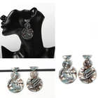 Fashion Earrings Name Earrings ADELANTE Fashion Retro Geometric Leopard Print Acrylic Acetic Acid Long Ladies Earrings