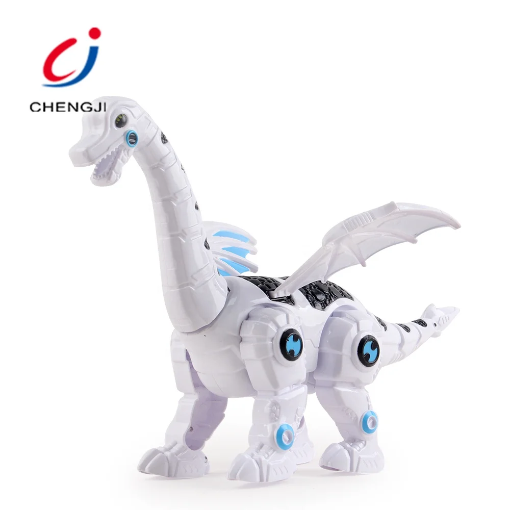 Multifunction plastic music dragon kids moving toys electric dinosaur with light