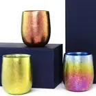 Titanium Ultralight 300ml Eco Friendly Single-walled Folding Outdoor Titanium Sierra Cup For Camping