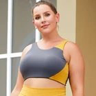 Custom Breathable 2 Piece Gym Bra And Yoga Pants Plus Size Sportswear Fitness Workout Set