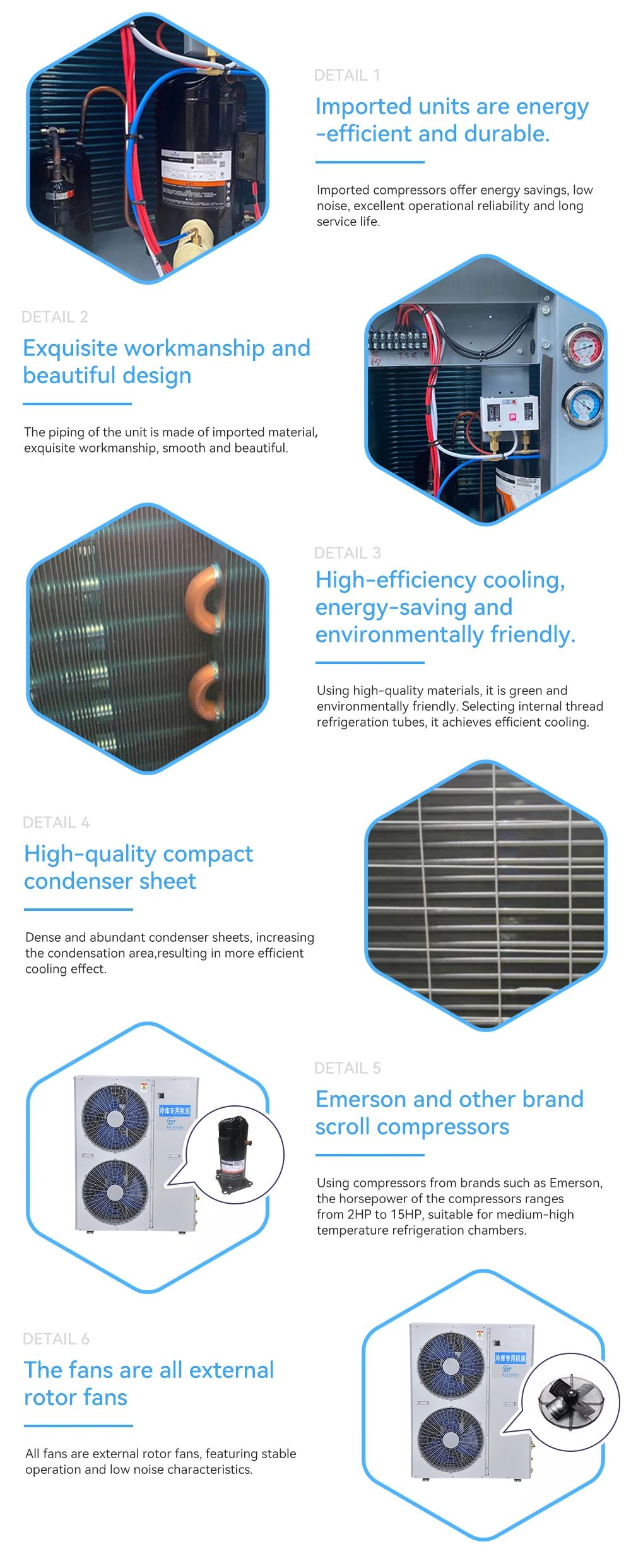 Condensing Unit, 220 V, R22 - detail 12