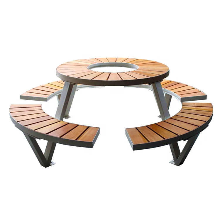 wooden table top picnic