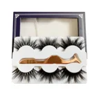 Mink Eyelashes Missom New Arrival Wholesale Private Logo Soft Natural 3D 5D 6D Vegan Faux Mink Eyelashes