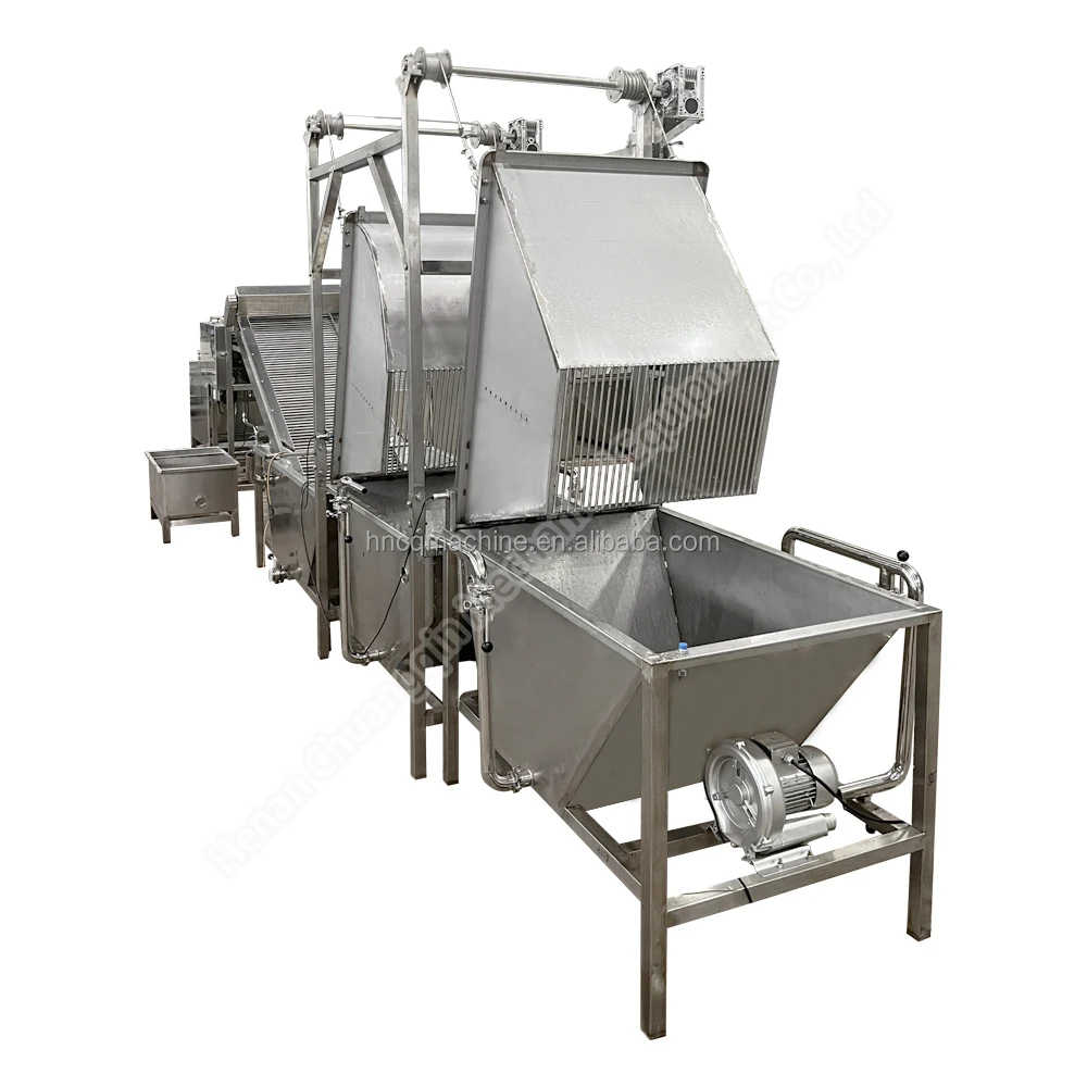 Quail Egg Peeling Machine Peeler Quail Eggs Peeling Processing Line Egg