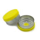 Cap Customization Size Aluminum Plastic Cap For Injection Bottle Sealed