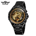 Watch Watches Mechanical Automatic Watches Men Relojes Hombre China Factory T- Winner Watch Male Montre Homme Custom Logo Luxury Automatic Mechanical Skeleton Mens Watches