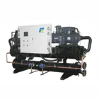 Chiller For Beverage HOT-SALE 100hp 210kw Low Temp Water Cooled Chiller For Beverage Industry