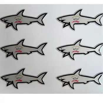 maxmax Mobile Phone Tablet Luggage DIY Autocolant Paul & Shark Sticker Decoration 3D Waterproof Stylish Paul et Shark Stickers