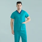 Uniforms Breathable Hospital Work Uniforms Beauty Salon Workwear Pharmacist Workwear Veterinary Uniforms Sets Tops Pants