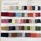 Linen Plain Color Breathable Stone Washed Woven Organic Viscose Linen Fabric Wholesale For Clothing