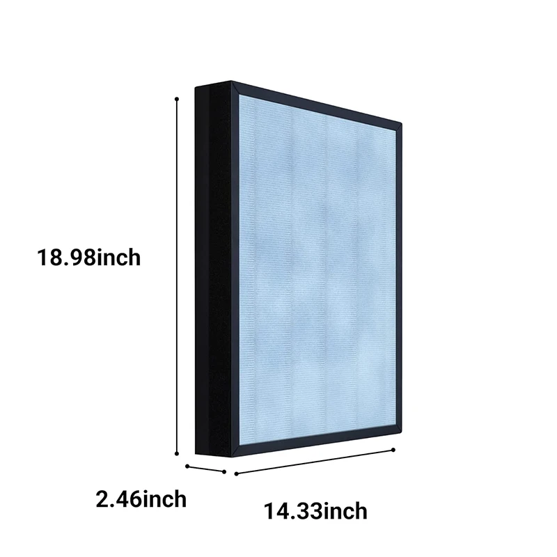 product replacement for hsp002 air purifier hepa filter air purifier filter h12 h13 h14 hepa filter eliminate odor841-1