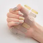 Nail Nail Wraps New Products Colorful Nail Patch Nail Stickers Blue Nail Wrap