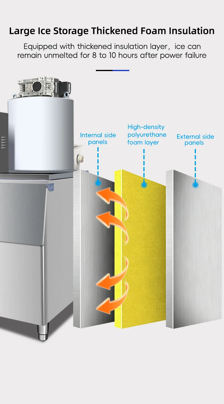 Ice Machine, 2T, 3T, 5T, Stainless - detail 8