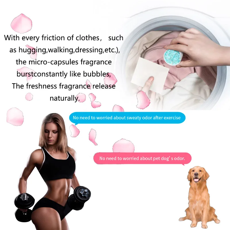 Factory Price Custom Eco-Friendly Solid Laundry Fragrance Beads Disposable for Apparel Use-Wholesale supplier