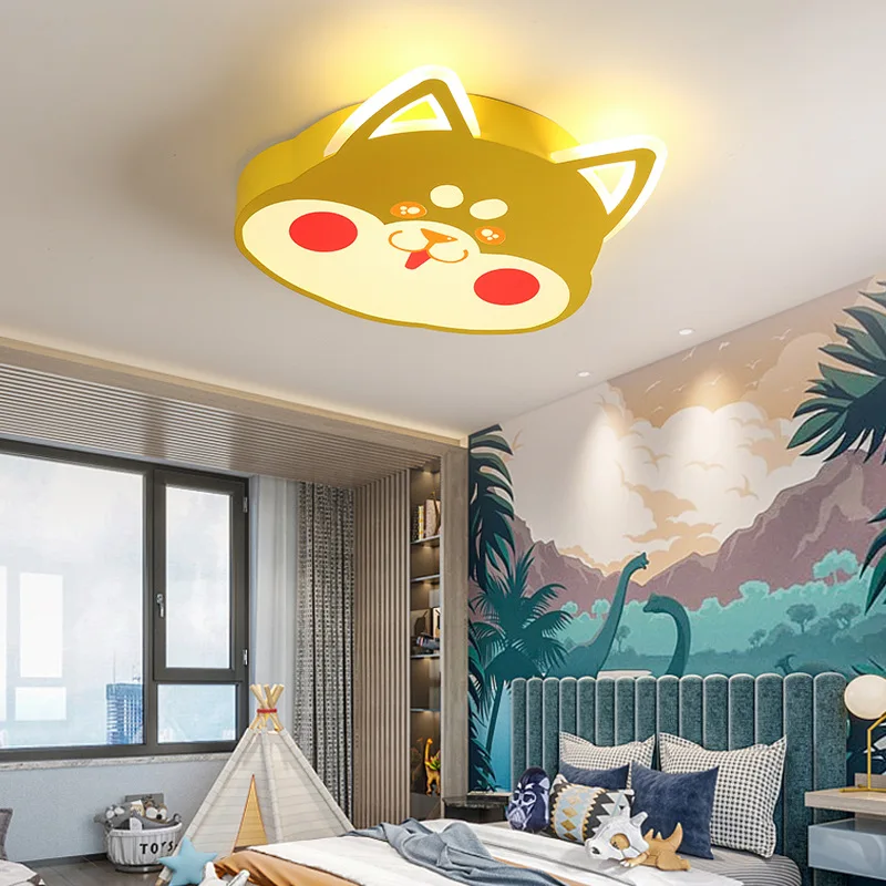 Creative Modern Cartoon Boy Girls Children Bedroom Study Room Kindergarten Led Ceiling Lamp 36 watt