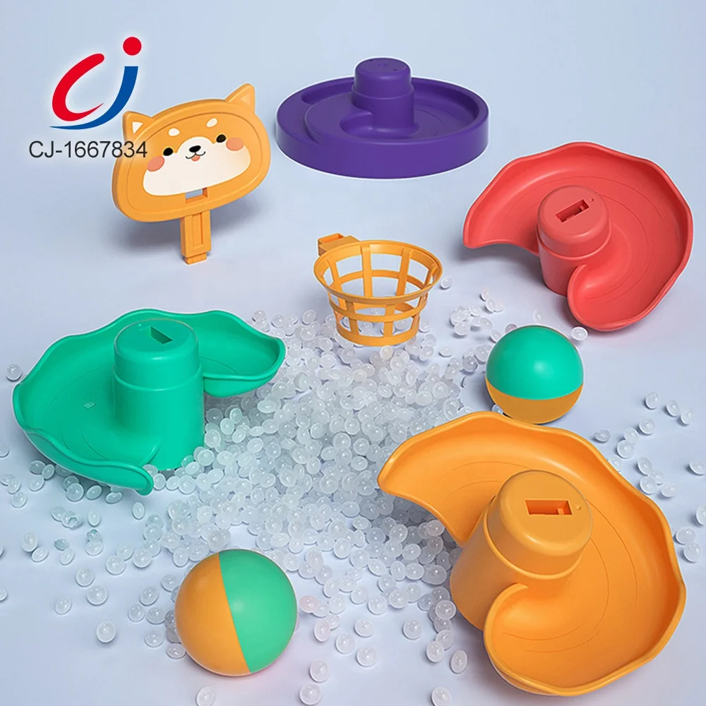 Safety Child Juguetes Para Nia Marble Run Toy Set Ball, Parent-Child Interaction Game Building Block The Ball Roll Slot Toys