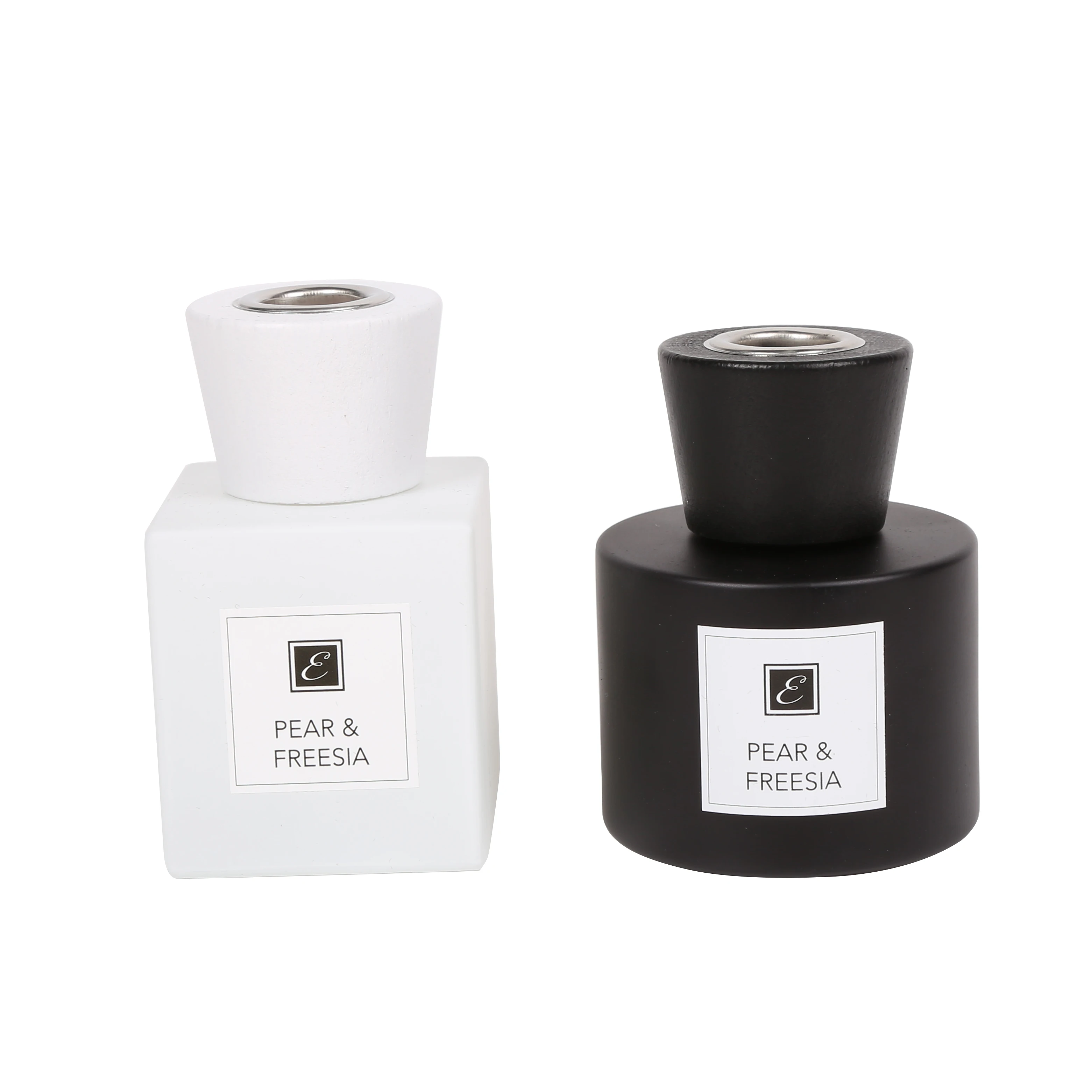 odm long lasting fragrance reed diffuser with custom scent and logo frosted glass bottle air freshener aromatherapy-4