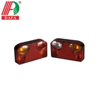 Light Lights 7 FUNCTIONS EURO STYLE TRAILER TAIL LIGHT WITH FAST CONNECTOR