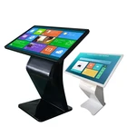 Advertising Display 55 Inch IR Touch Info Koisk Interactive LCD Display For Advertising Totem Wholesale