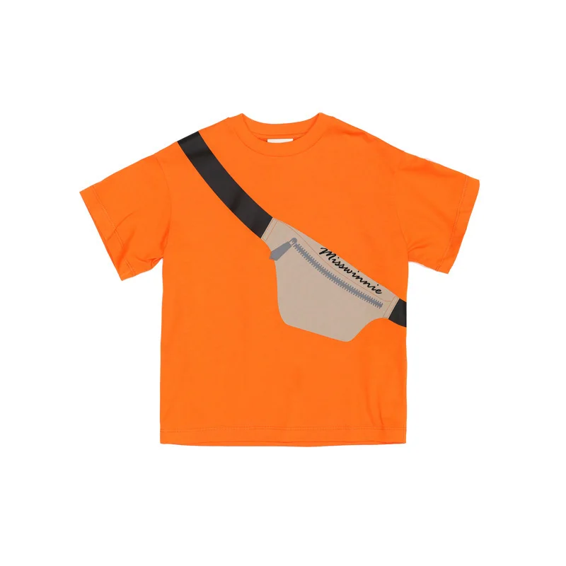 Customized Brand Name Fashion Street Graphic Children's t-shirts