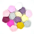 25mm Beads Silicone Colors Bead China Manufacturer Custom Colors 9Mm 25Mm Micro Rose Beads Silicone