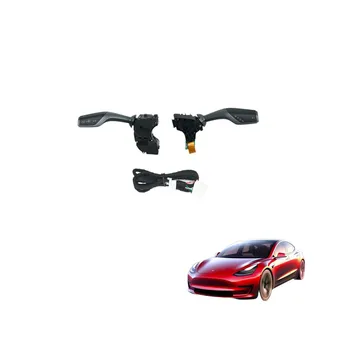 Gear Shifter Switch Stalk Turn Signal Lever Kit for Tesla Model 3 Highland