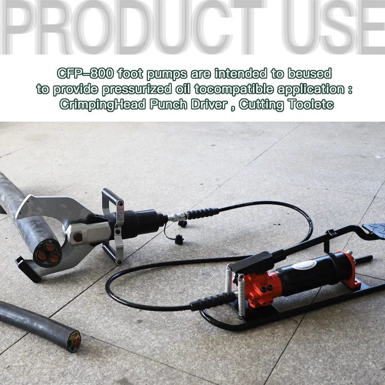 China Supply CFP-800 Single Acting Foot Operated Hydraulic Pump