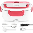 Fast heating food stainless steel plastic keep warm lunch box