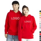Hoodies Blank Hoodie OEM Custom Logo Print Mens Premium Fleece Hoodies Blank Oversized Hoodie Unisex